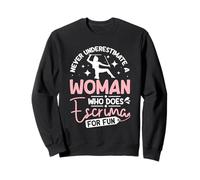 Never underestimate a woman who does escrima Sweatshirt