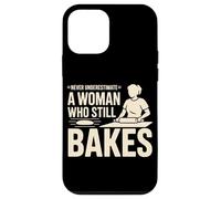 Never Underestimate A Woman Who Still Bakes Baker Case for iPhone 12 mini