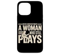 Never Underestimate A Woman Who Still Plays Guitar Case for iPhone 13 Pro Max