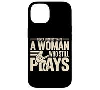 Never Underestimate A Woman Who Still Plays Guitar Case for iPhone 14