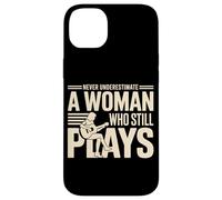 Never Underestimate A Woman Who Still Plays Guitar Case for iPhone 14 Plus