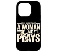 Never Underestimate A Woman Who Still Plays Guitar Case for iPhone 15 Pro