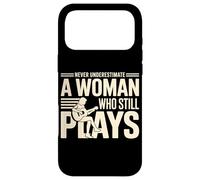 Never Underestimate A Woman Who Still Plays Guitar Case for iPhone 17 Pro Max