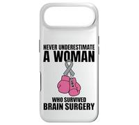 Never Underestimate A Woman Who Survived Brain Surgery Case for iPhone Air
