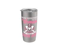 Never Underestimate A Woman with A New Hip Recovery Stainless Steel Insulated Tumbler