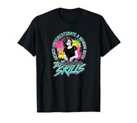 Never Underestimate A Woman with DJ Skills EDM T-Shirt