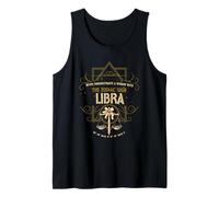 Never Underestimate a Woman with The Zodiac Sign Libra Tank Top