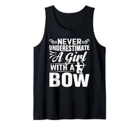 Never Underestimate an Archer with a Bow Tank Top