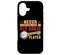 Never Underestimate An Old Banjo Player Case for iPhone 17