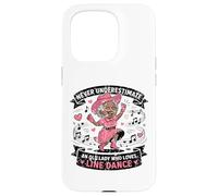 Never Underestimate an Old Lady Who Loves Line Dance Case for iPhone 15 Pro