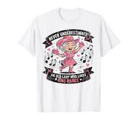 Never Underestimate an Old Lady Who Loves Line Dance T-Shirt