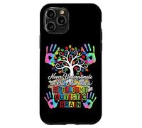 Never Underestimate An Old Man Brilliant Autistic Brain men Case for iPhone 11 Pro
