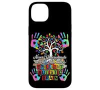 Never Underestimate An Old Man Brilliant Autistic Brain men Case for iPhone 14 Plus