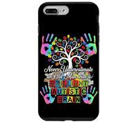 Never Underestimate An Old Man Brilliant Autistic Brain men Case for iPhone 7 Plus/8 Plus