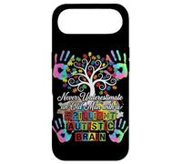 Never Underestimate An Old Man Brilliant Autistic Brain men Case for iPhone Air