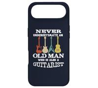 Never Underestimate an Old Man Guitarist Funny Guitar Case for iPhone Air