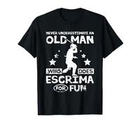 Never underestimate an old man who does escrima T-Shirt
