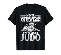 Never Underestimate An Old Man Who Does Judo T-Shirt