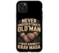 Never Underestimate An Old Man Who Knows Krav Maga Case for iPhone 11 Pro Max