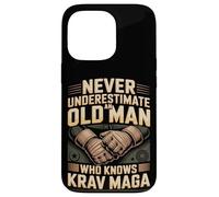Never Underestimate An Old Man Who Knows Krav Maga Case for iPhone 13 Pro