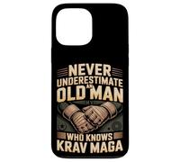 Never Underestimate An Old Man Who Knows Krav Maga Case for iPhone 13 Pro Max