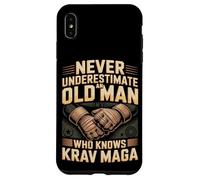 Never Underestimate An Old Man Who Knows Krav Maga Case for iPhone XS Max