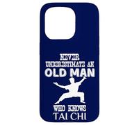 Never Underestimate An Old Man Who Knows Tai Chi Costume Case for iPhone 15 Pro