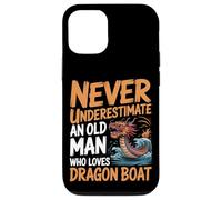Never Underestimate An Old Man Who Loves Dragon Boat Case for iPhone 12/12 Pro
