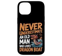 Never Underestimate An Old Man Who Loves Dragon Boat Case for iPhone 14