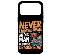 Never Underestimate An Old Man Who Loves Dragon Boat Case for iPhone 17 Pro Max