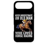 Never Underestimate An Old Man Who Loves Horse Racing Horses Case for iPhone Air