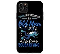 Never Underestimate An Old Man Who Loves Scuba Diving Case for iPhone 11 Pro Max