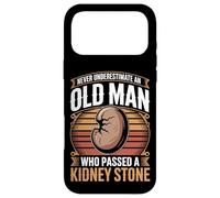 Never Underestimate An Old Man Who Passed A Kidney Stone Case for iPhone 17 Pro Max