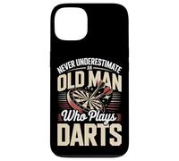 Never Underestimate An Old Man Who Plays Darts Case for iPhone 13