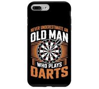 Never Underestimate An Old Man Who Plays Darts Case for iPhone 7 Plus/8 Plus