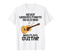 Never Underestimate an Old Man Who Plays Guitar, Guitarist T-Shirt