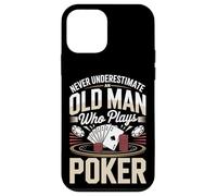 Never Underestimate An Old Man Who Plays Poker Case for iPhone 12 mini