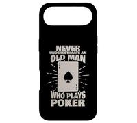 Never Underestimate An Old Man Who Plays Poker Case for iPhone Air