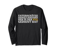 Never Underestimate an Old man who Served in the NVA Long Sleeve T-Shirt
