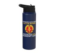 Never Underestimate an Old man who Served in the NVA Stainless Steel Insulated Water Bottle