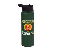 Never Underestimate an Old man who Served in the NVA Stainless Steel Insulated Water Bottle