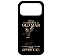Never Underestimate an Old Man who Still Plays Guitar Case for iPhone 17 Pro Max