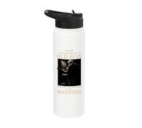 Never Underestimate an Old Man who Still Plays Guitar Stainless Steel Insulated Water Bottle