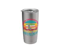 Never Underestimate an Old Man Who's Pulling Out RV Camping Stainless Steel Insulated Tumbler