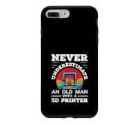 Never Underestimate An Old Man With A 3D Printer Case for iPhone 7 Plus/8 Plus