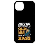 Never Underestimate An Old Man With A Bass Case for iPhone 14 Plus