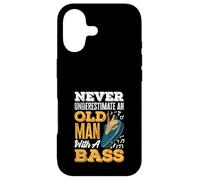 Never Underestimate An Old Man With A Bass Case for iPhone 17