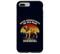 Never Underestimate An Old Man With A Boerboel Funny Retro Case for iPhone 7 Plus/8 Plus