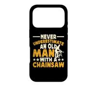 Never Underestimate An Old Man With A Chainsaw Case for iPhone 17 Pro
