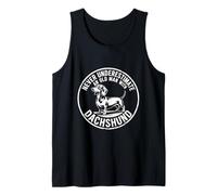 Never Underestimate an Old Man with a Dachshund Dog Tank Top